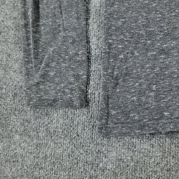 Hollister Shirt Men's Small Gray Embroidered Logo Crew Neck Long Sleeve Pocket - Picture 8 of 15